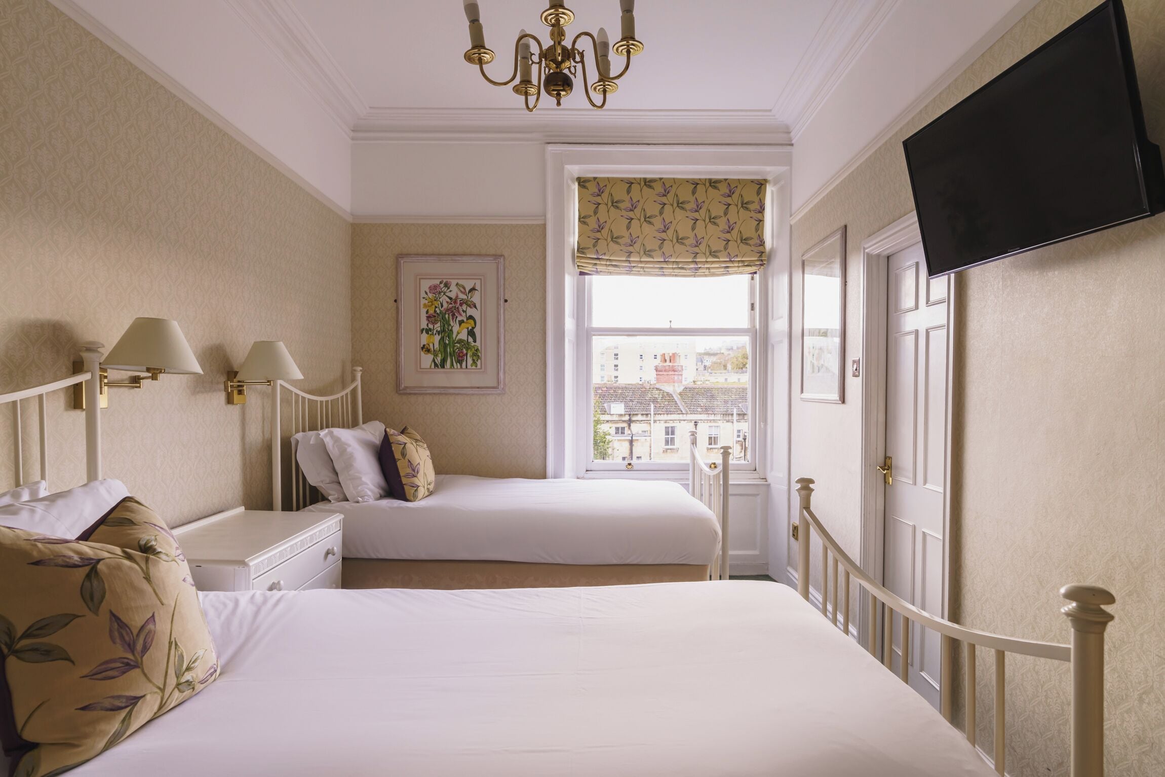 Standardzimmer, 2 Einzelbetten, mit Bad | Allergikerbettwaren, individuell dekoriert, individuell eingerichtet