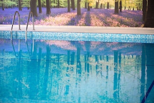 Una piscina techada