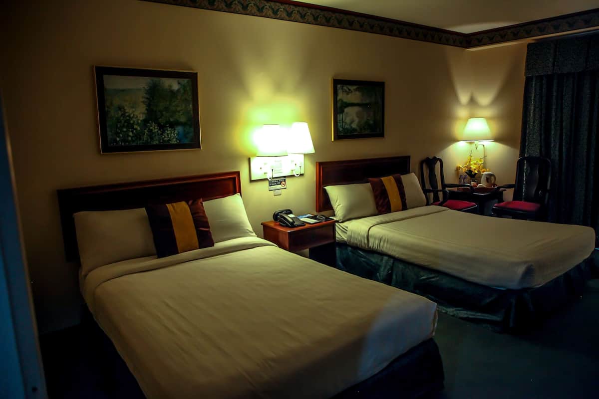 Room, 2 Double Beds, Smoking (Limited View)