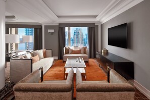 Presidential Suite, 1 Bedroom | Living room | Smart TV, pay movies - Brisbane Marriott Hotel (Brisbane)