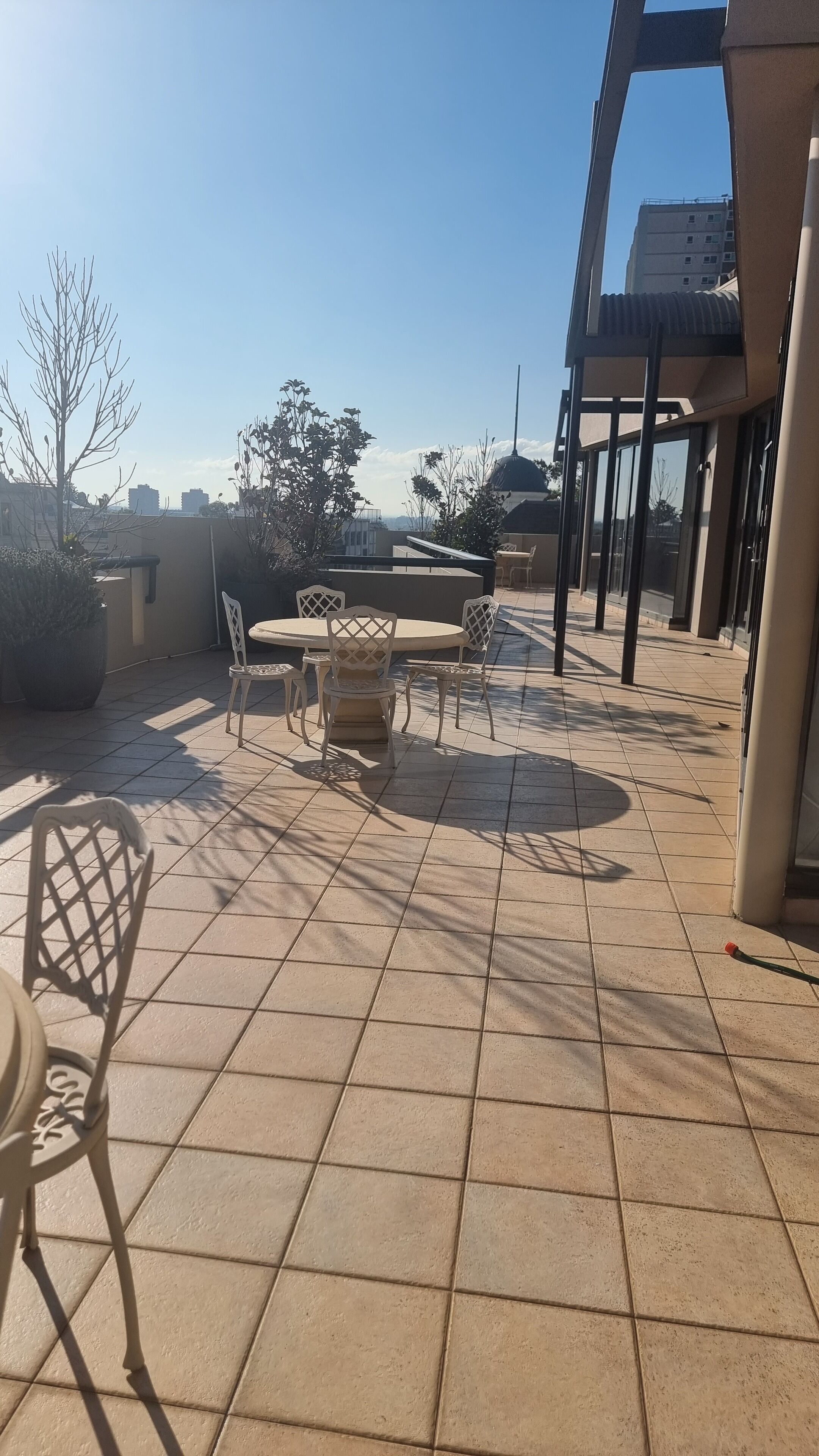 executive penthouse | terrace/patio