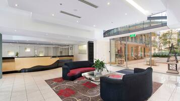 Interior entrance