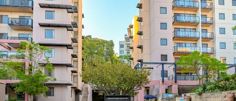 Voorkant van accommodatie