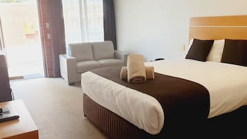 Ropa de cama hipoalergénica, minibar y sistema de insonorización