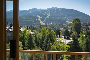 Blick von der Unterkunft