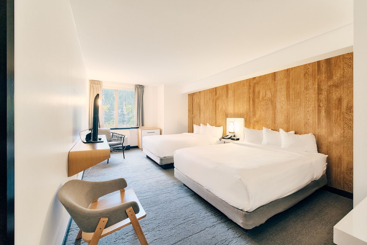 Deluxe Room, 2 Queen Beds | 2 bedrooms, hypo-allergenic bedding, pillowtop beds, in-room safe