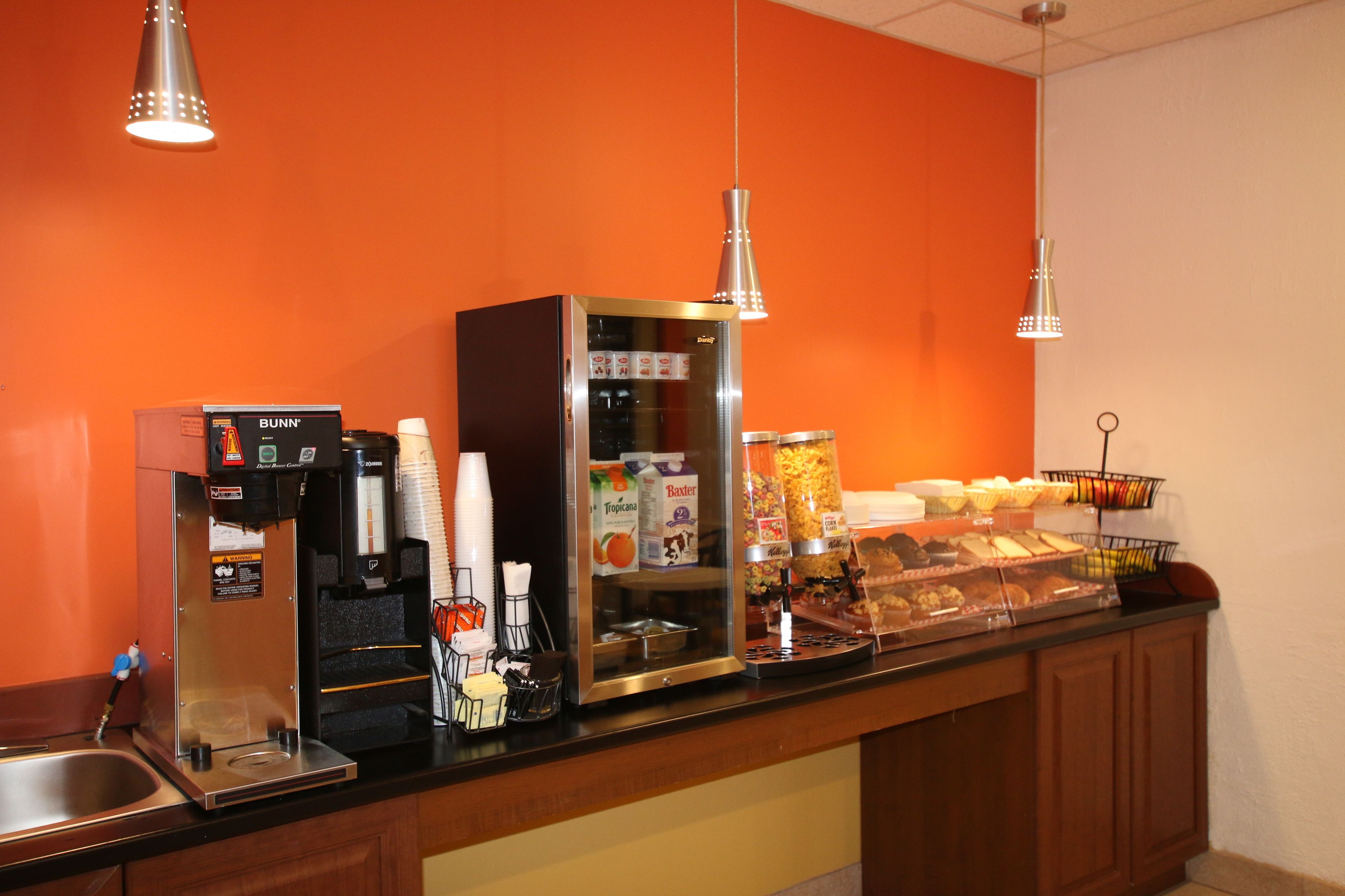 Ferdiglaget frokost er inkludert hver dag