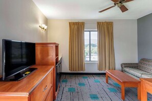 Suite, 2 Queen Beds, Non Smoking | In-room safe, desk, iron/ironing board, free WiFi