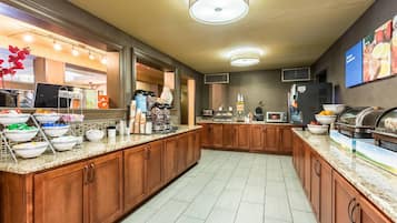 Free daily full breakfast