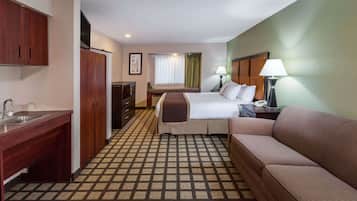 Iron/ironing board, free cots/infant beds, free WiFi, bed sheets