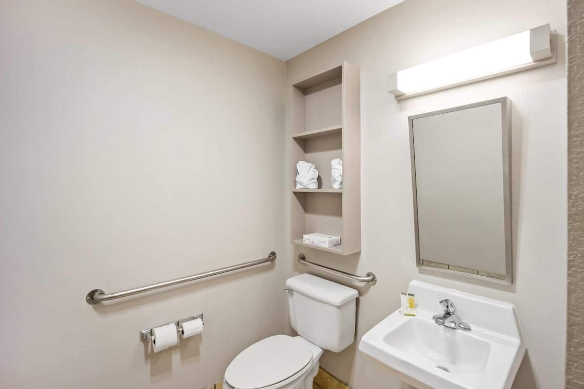 Room, 1 Queen Bed, Accessible, Non Smoking | Accessible bathroom