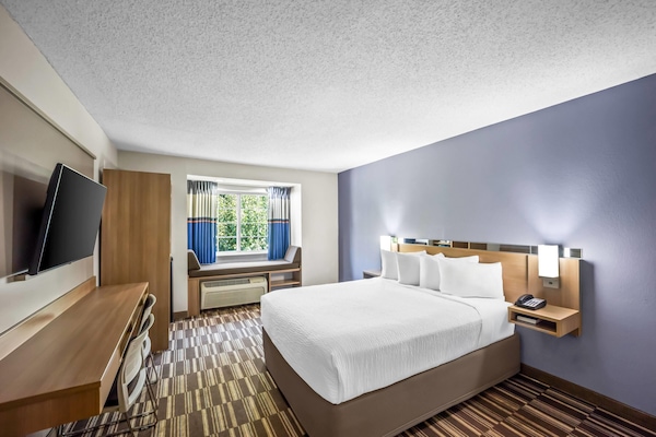 Room, 1 Queen Bed, Accessible, Non Smoking | Hypo-allergenic bedding available, in-room safe, desk