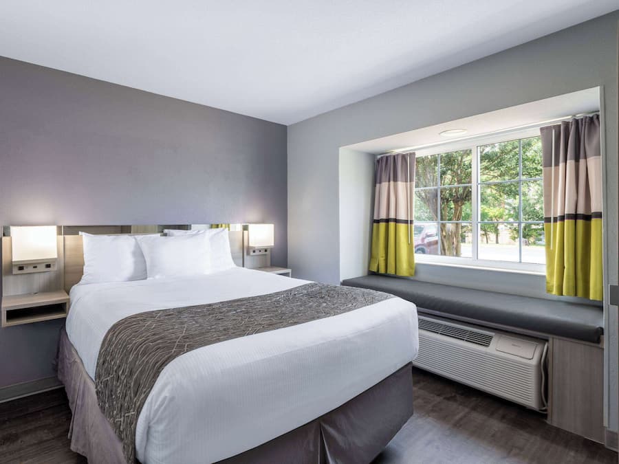 Standard Room, 1 Queen Bed | Desk, iron/ironing board, free cribs/infant beds, rollaway beds