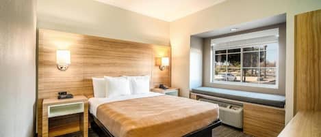 Roupas de cama premium, espaço de trabalho para notebook