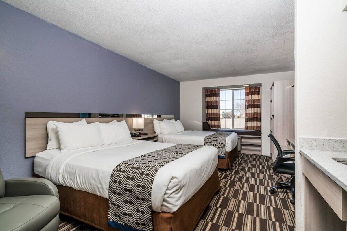 In-room safe, desk, iron/ironing board, free cribs/infant beds