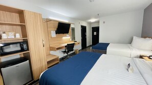 Desk, laptop workspace, iron/ironing board, free WiFi