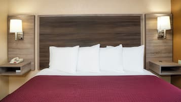 Premium bedding, individually decorated, individually furnished, desk