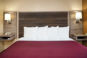 Premium bedding, individually decorated, individually furnished, desk