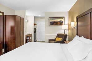 Zimmer, 1 King-Bett, barrierefrei, Nichtraucher | Verdunkelungsvorhänge, Bügeleisen/Bügelbrett, kostenlose Babybetten