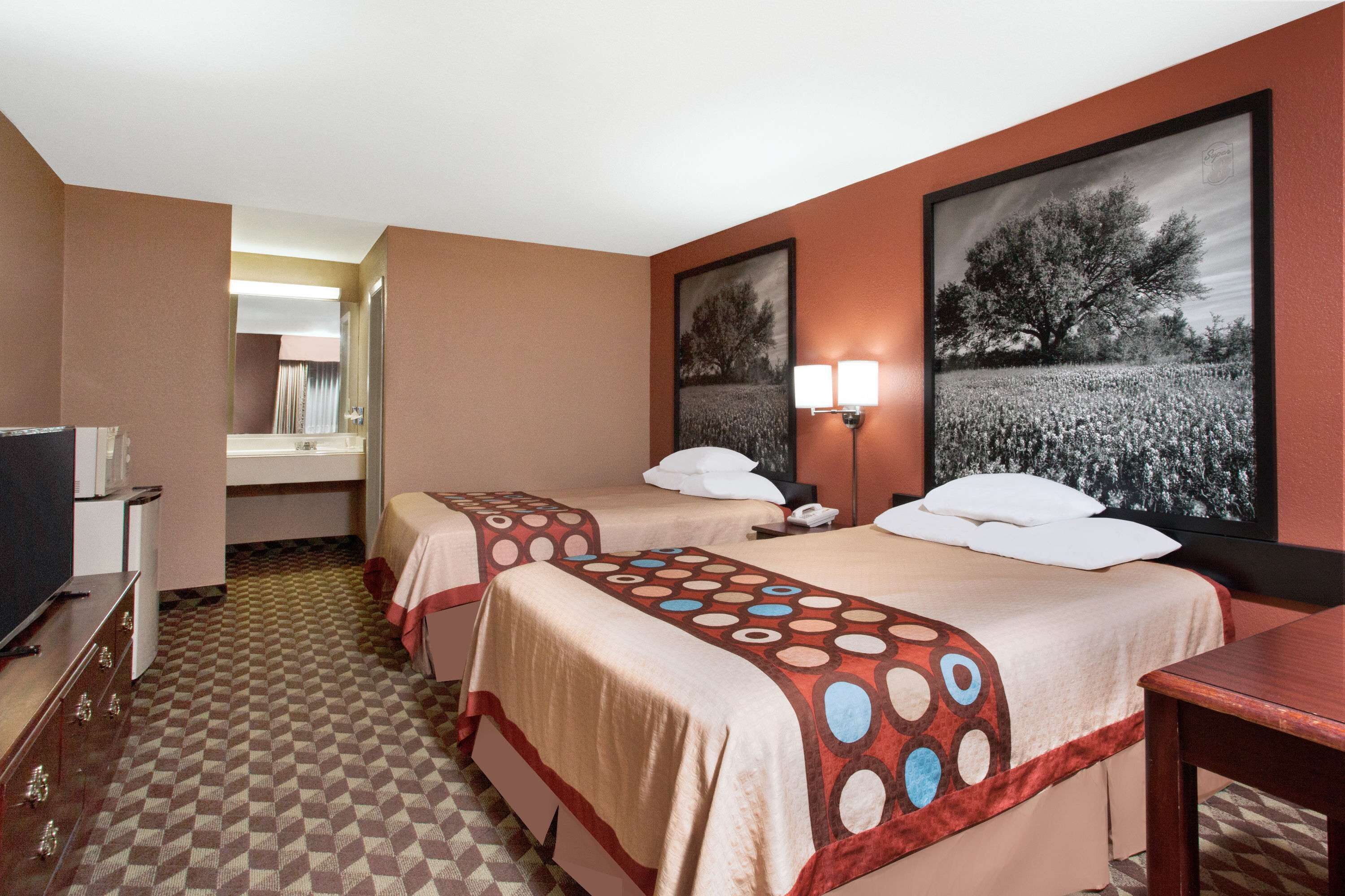 Desk, blackout curtains, iron/ironing board, cots/infant beds