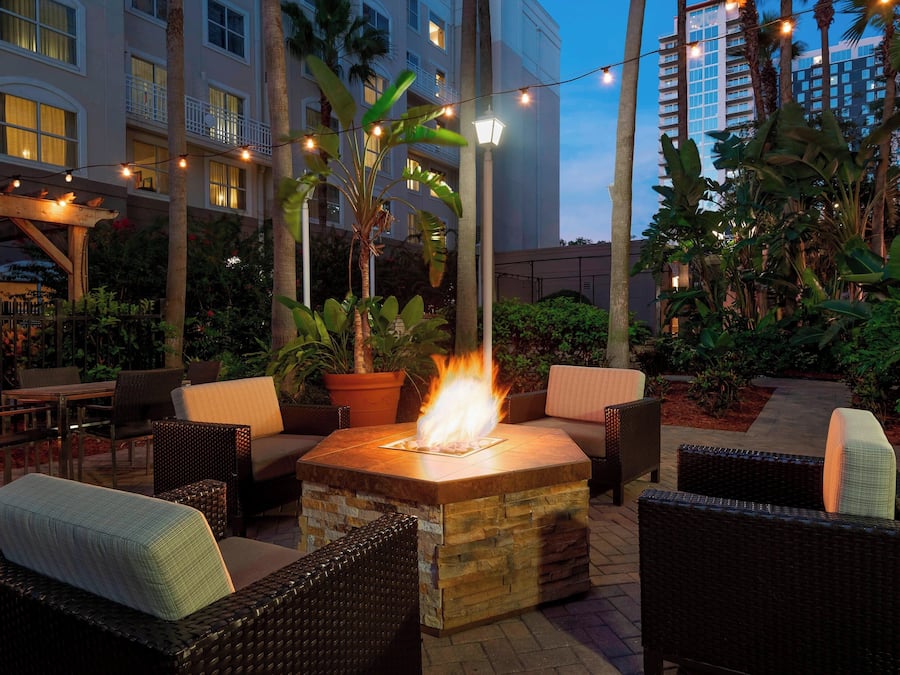 Vue depuis l’hébergement