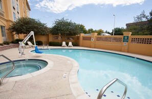 Seasonal outdoor pool