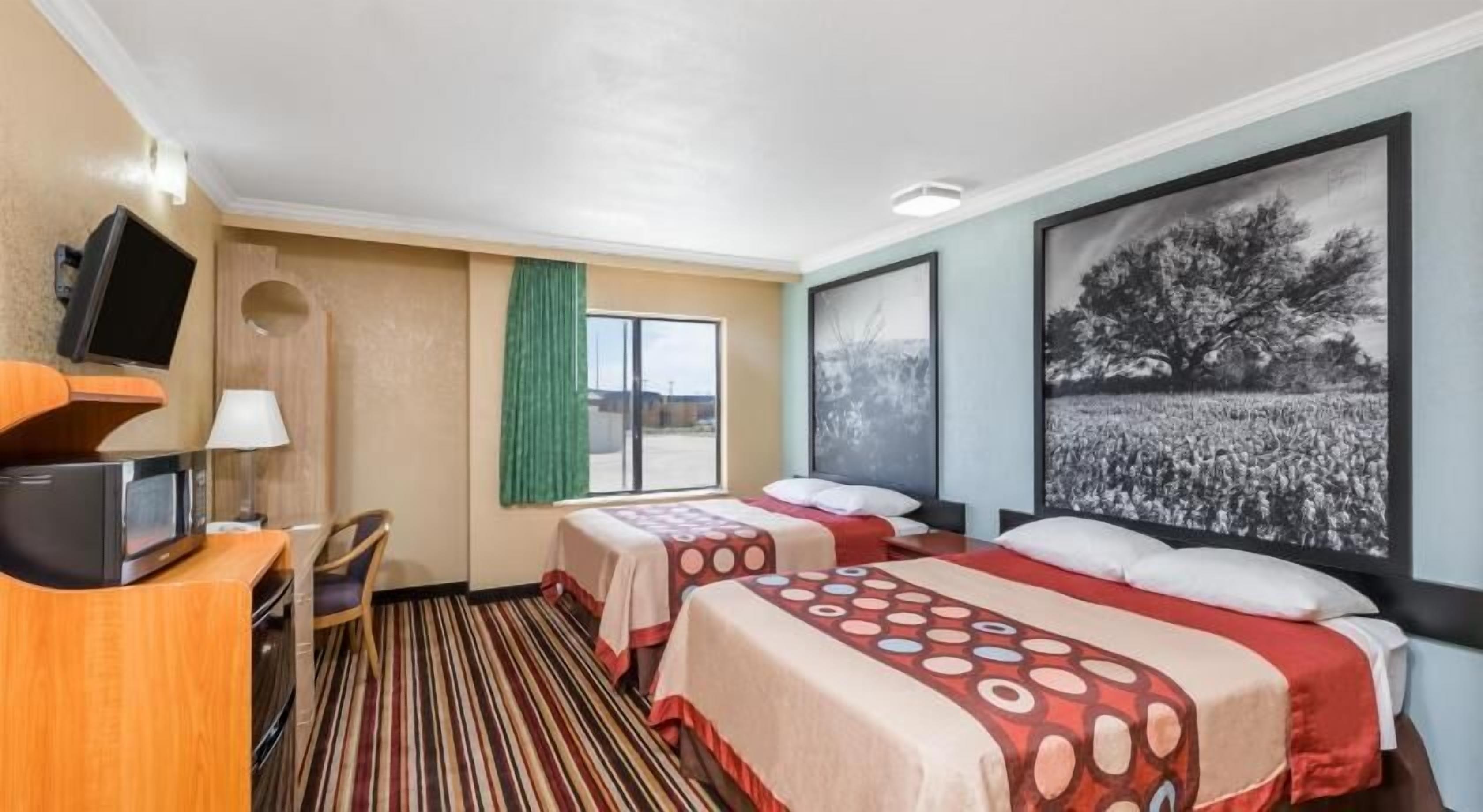 Premium bedding, desk, soundproofing, iron/ironing board