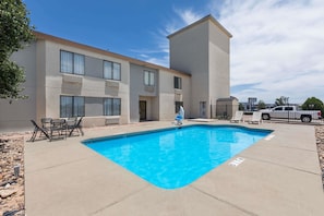 Seasonal outdoor pool