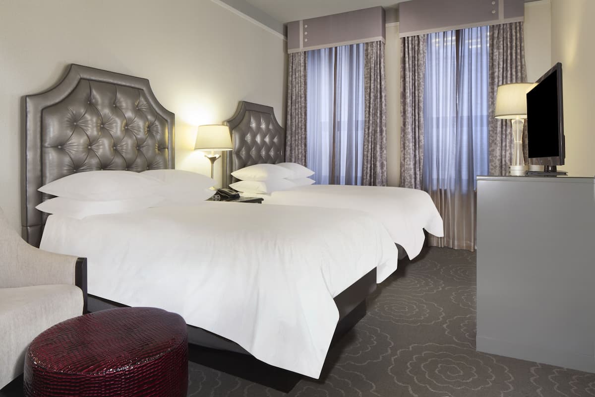 Premium bedding, in-room safe, desk, blackout curtains
