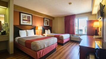 Desk, iron/ironing board, free WiFi, bed sheets