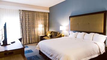 Premium bedding, in-room safe, desk, blackout curtains