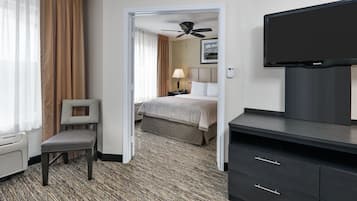 In-room safe, desk, blackout drapes, iron/ironing board