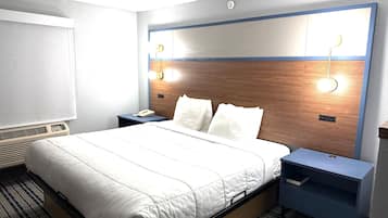 Skrivbord, strykjärn/strykbräda, gratis barnsängar och gratis wi-fi