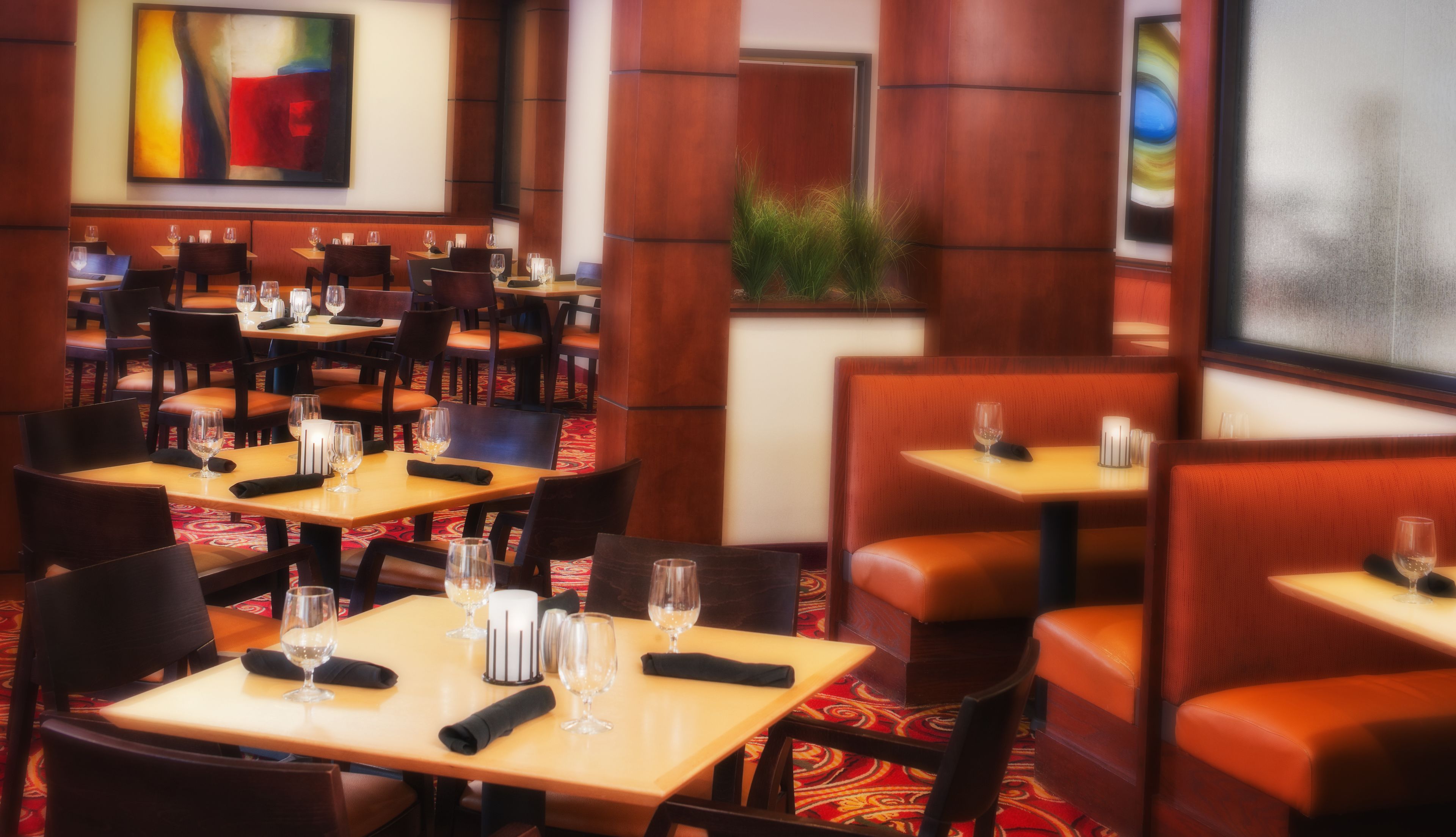 Se sirven desayunos y cenas, cocina americana