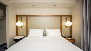 Desk, iron/ironing board, free WiFi, bed sheets