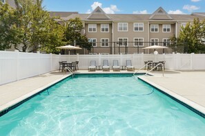 Seasonal outdoor pool