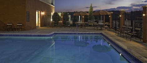 Seasonal outdoor pool