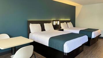 Free WiFi, bed sheets