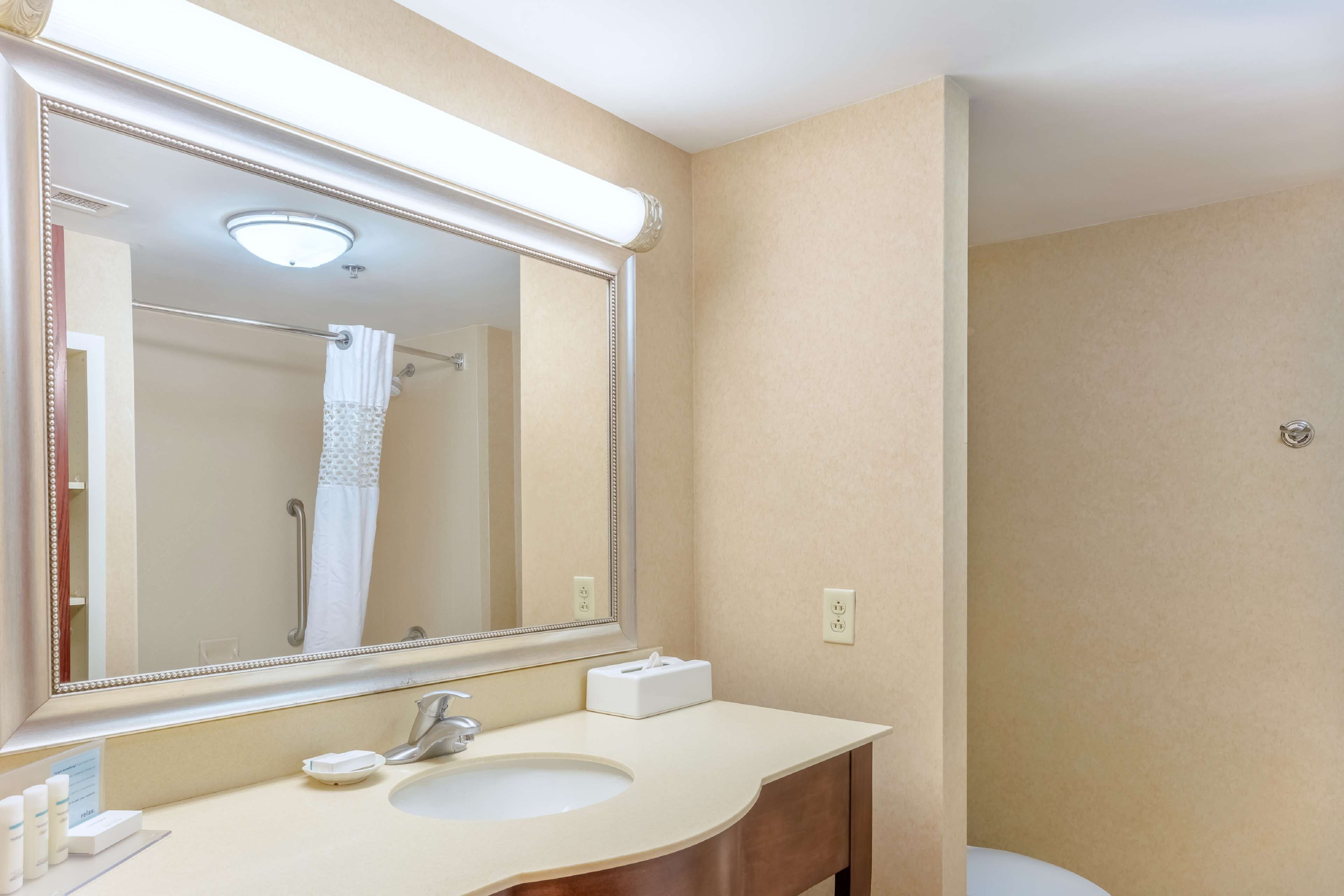 free toiletries, hair dryer, towels, soap