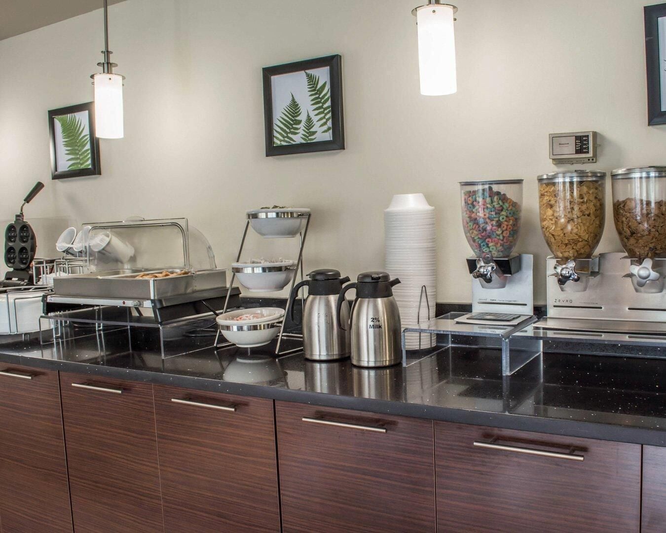 Free buffet breakfast