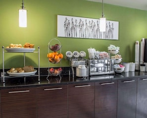 Free buffet breakfast