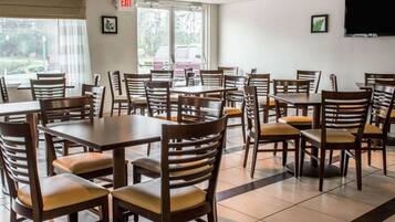 Free buffet breakfast