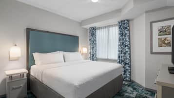 Suite Premier, 2 habitaciones, accesible para personas con discapacidad, 2 baños | Ropa de cama de alta calidad y caja fuerte