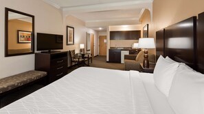 Suite, 1 King Bed, Accessible, Non Smoking (Walk-in Shower;with Sofabed)