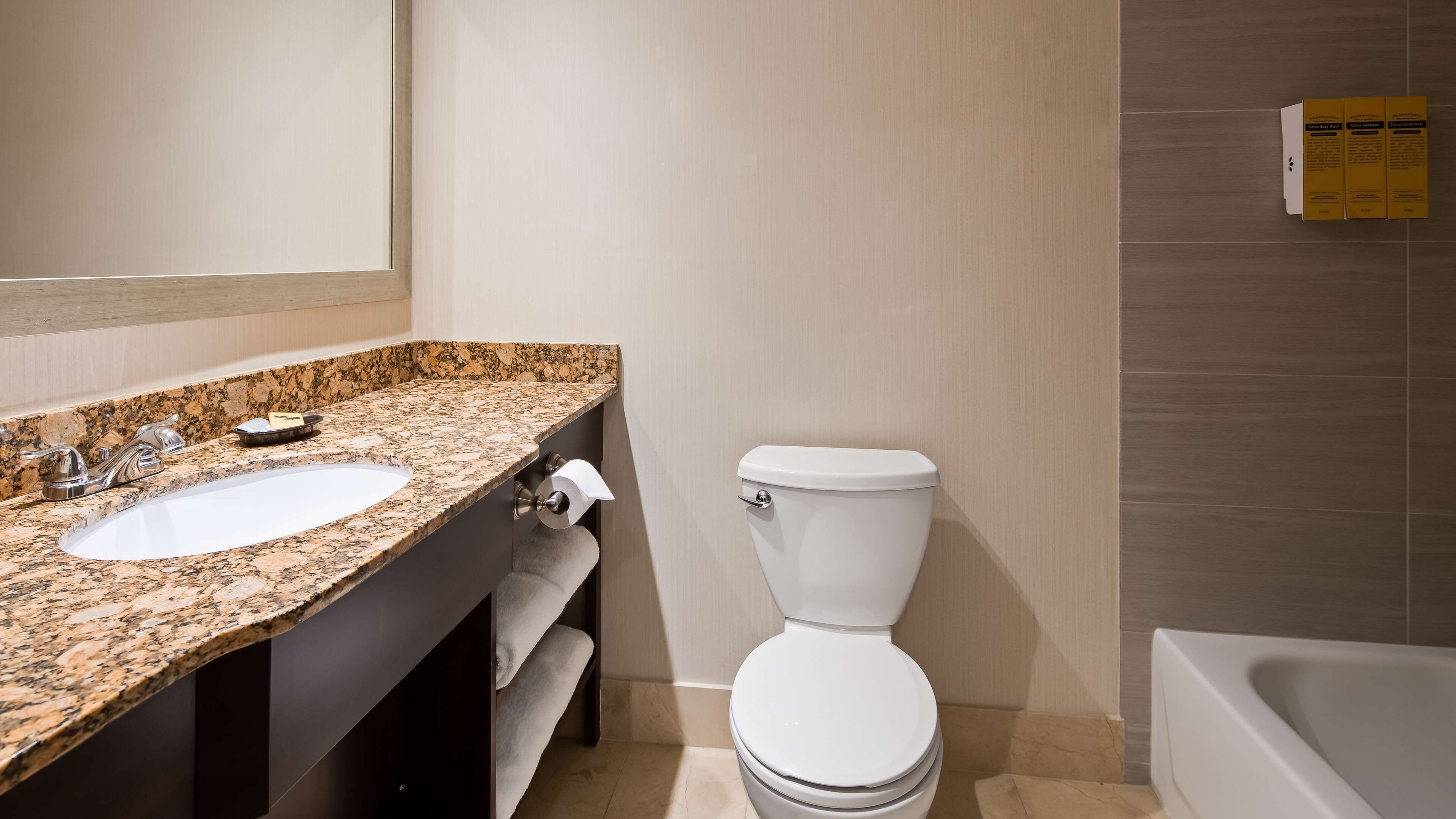 free toiletries, hair dryer, towels, soap