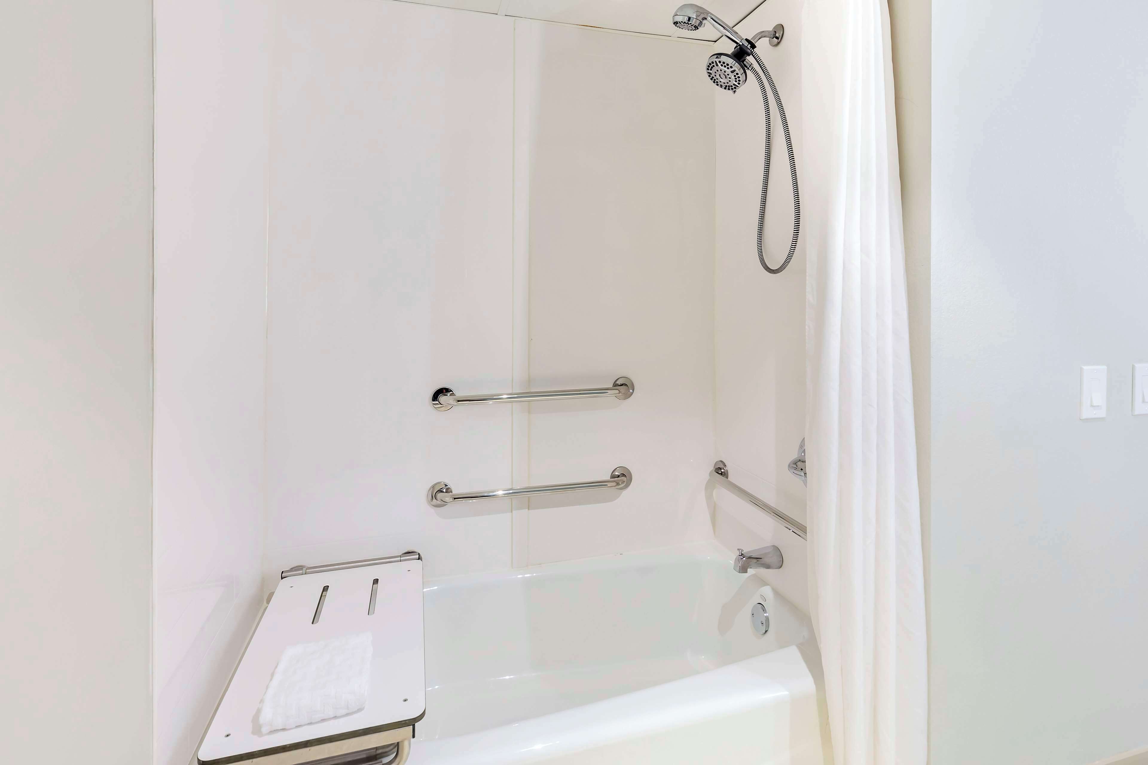 room, 2 queen beds, accessible | bathroom | combined shower/bathtub, free toiletries, hair dryer, towels