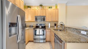 Villa, 3 Bedrooms (Waterfront) | Shared kitchen | Coffee/tea maker