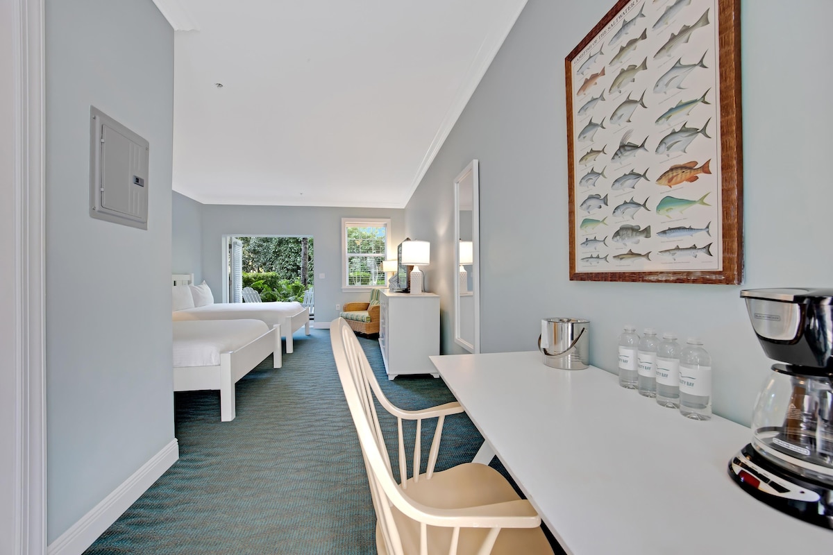 Room, 2 Queen Beds (Tropical Garden) | Premium bedding, pillowtop beds, in-room safe, desk