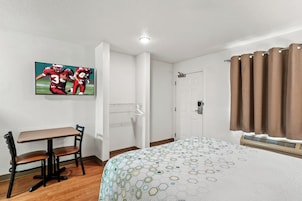 Blackout drapes, free cribs/infant beds, free WiFi, bed sheets