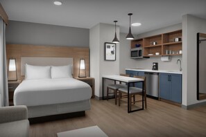 Desk, laptop workspace, blackout drapes, iron/ironing board - Candlewood Suites Jacksonville Southpoint by IHG (Jacksonville)